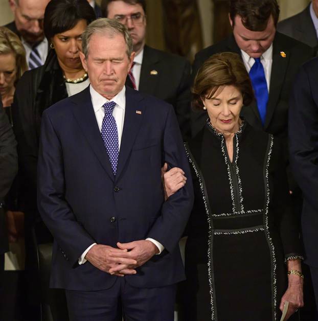 President George H. W. Bush Lies In State - Washington