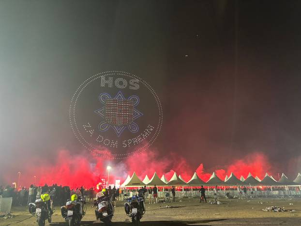FOTO Spektakularna predstava dronova na nebu: Odali počast svim brigadama i Vukovaru