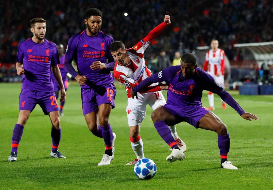 Champions League - Group Stage - Group C - Crvena Zvezda v Liverpool