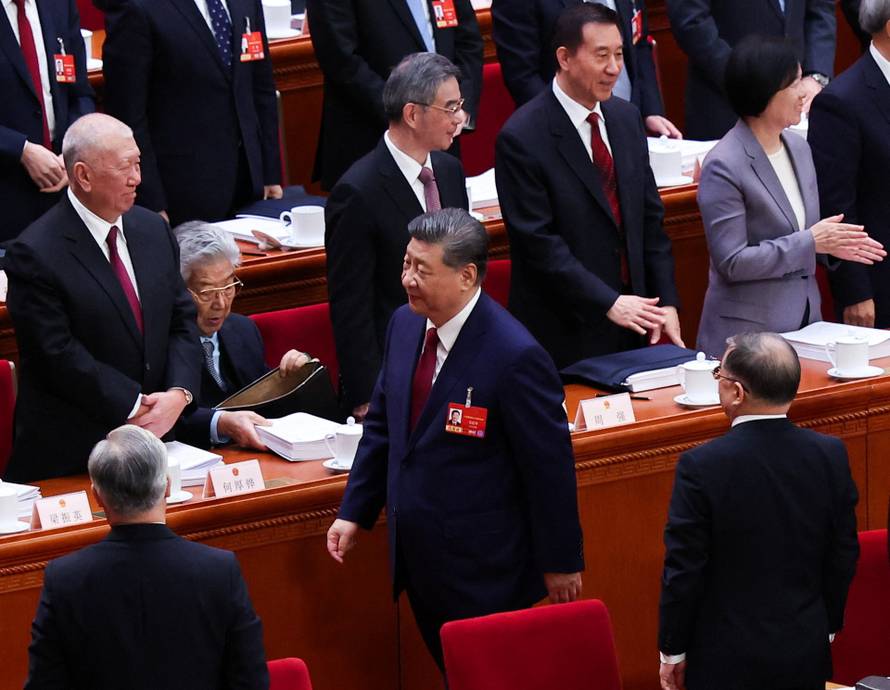 China's NPC opening session at the Great Hall of the People, in Beijing