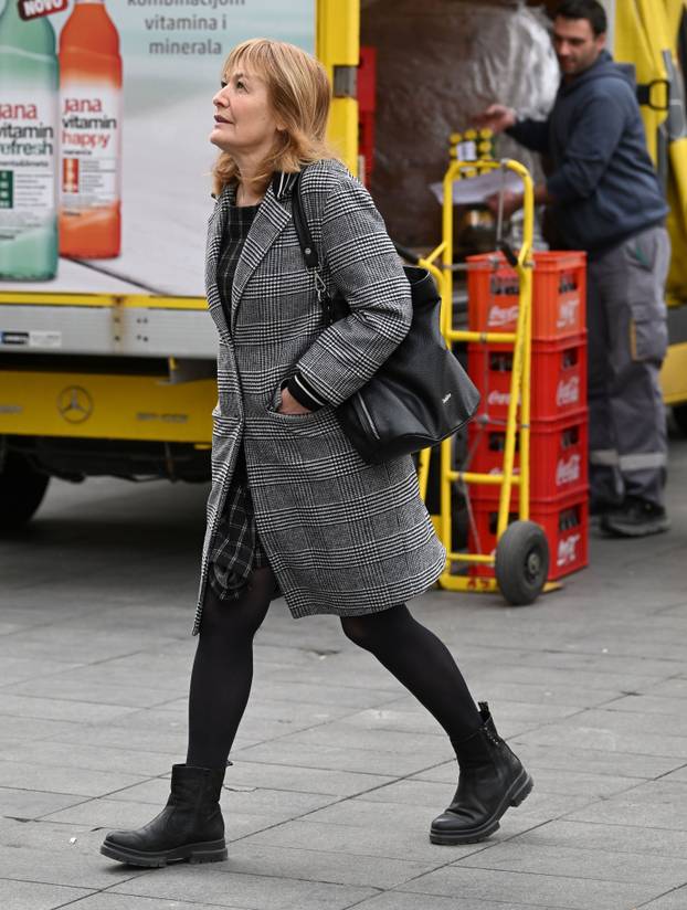 Zagreb: Sanja Pilić prošetala gradom