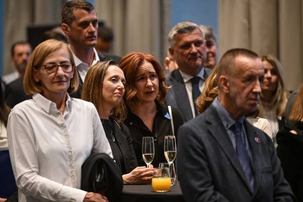 Zagreb: Proslava 80. rođendana Košarkaškog kluba Cibona u hotelu Esplanade