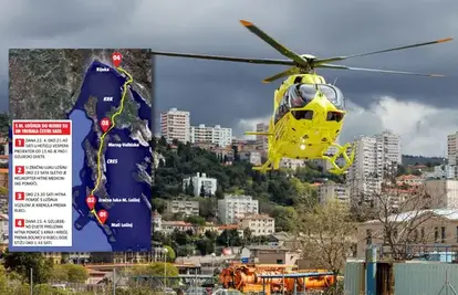 OTKRIVAMO Završen nadzor zbog helikoptera koji je išao po dijete na Lošinj pa ga ostavio