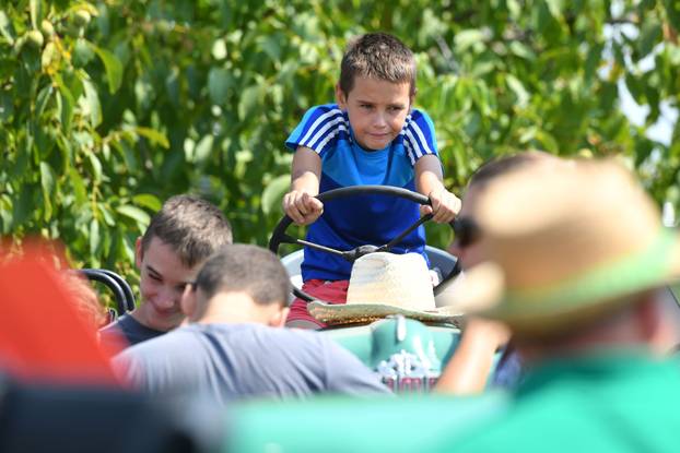 Sveti Urban: Međunarodni traktorski rally na štrigovskim vinogradima 