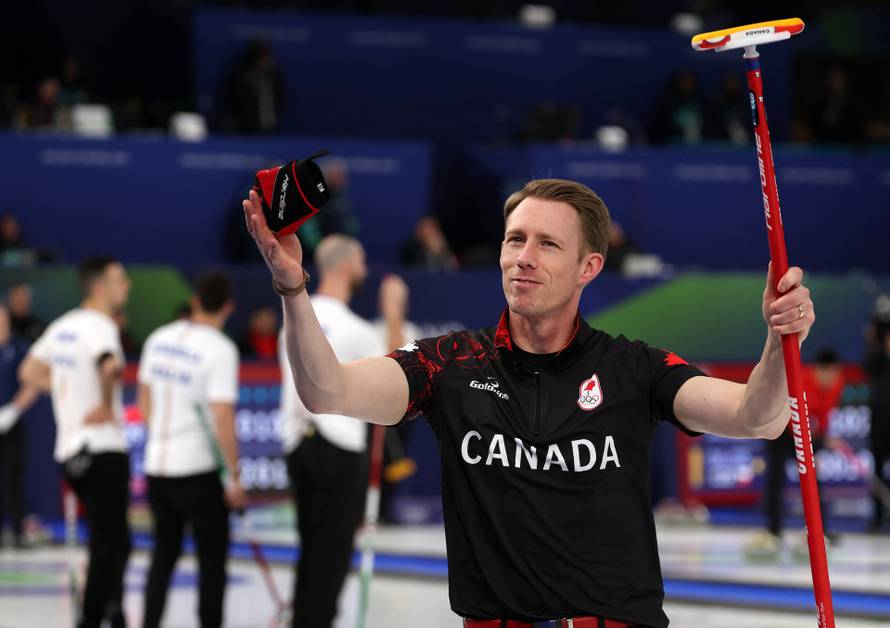 Curling - Men's Round Robin Session 3 - Canada vs United States of America