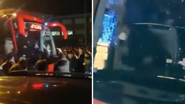 VIDEO Navijači Sociedada napali bus s igračima Atletica! 'Cholo' poludio i uzvratio okupljenima