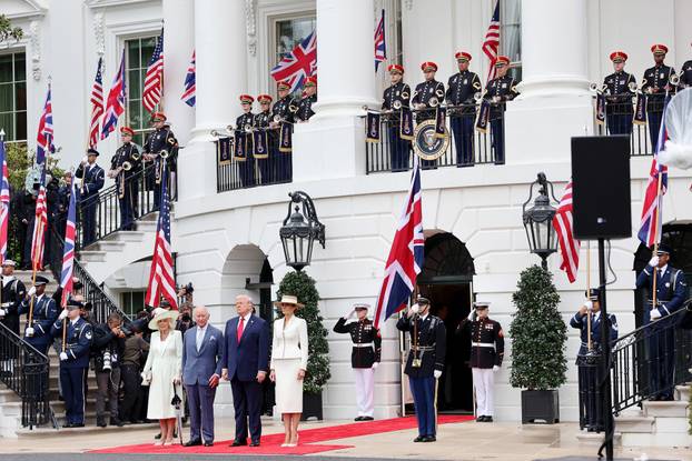 Britain's King Charles and Queen Camilla in the United States for state visit