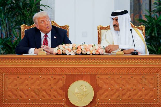 U.S. President Trump visits Qatar