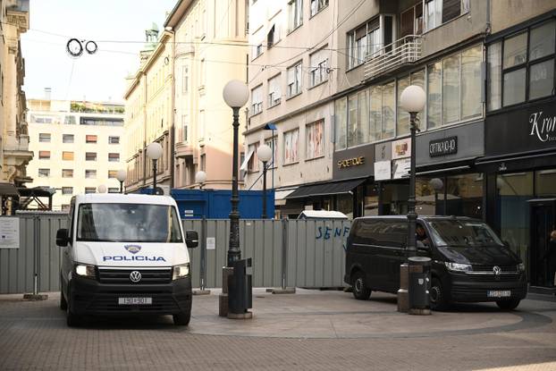 Zagreb: Centar grada prepun policije