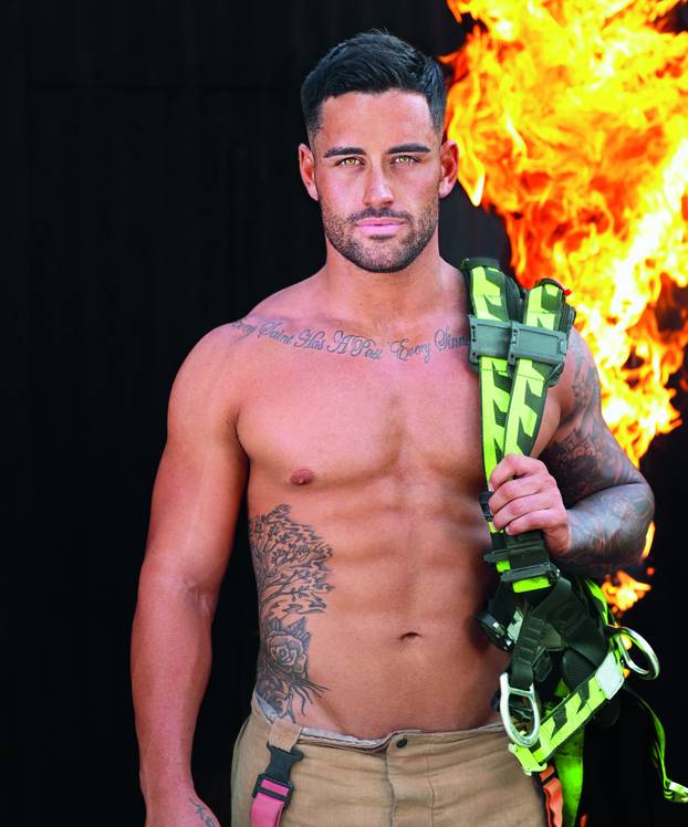 Strewth! Hunky firefighters pose for charity calendar with their furry friends