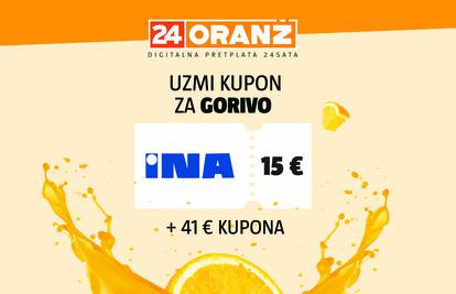 FANTASTIČNO! Za samo 1,99 € uzmi INA kupon za gorivo od 15 € i uživaj u 4 mjeseca Oranža!