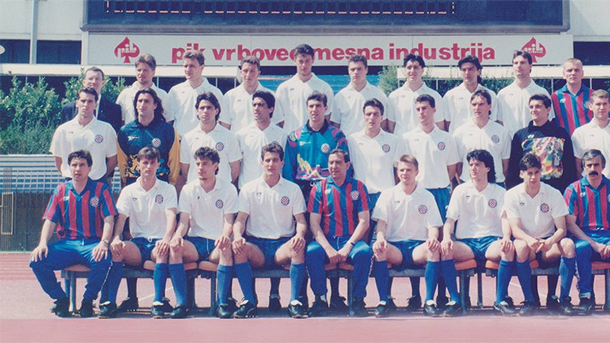 NK Osijek u prvom prvenstvu Hrvatske - HNL 1992 