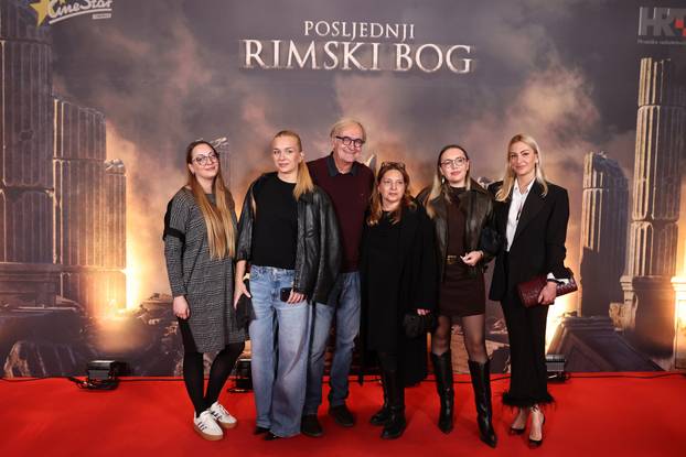 Zagreb: Premijera filma "Posljednji rimski bog" Domagoja Burića