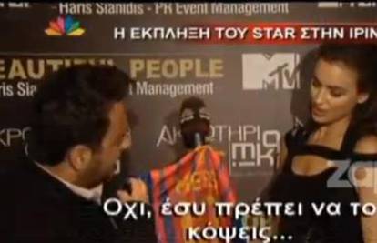 Nije ju isprovocirao: Shayk je odbila prerezati Messijev dres