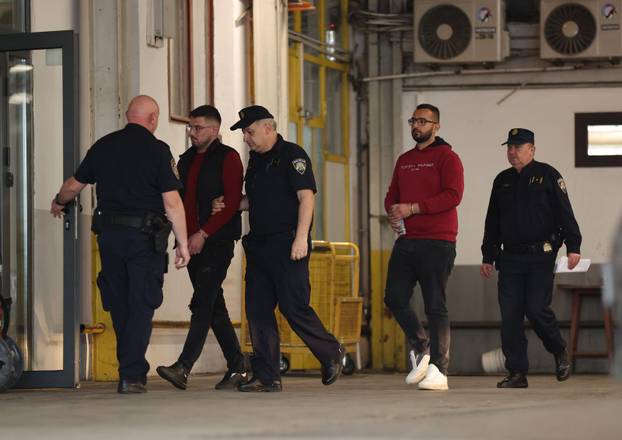 Zagreb: Privođenje osumnjičenih u aferi Taksi