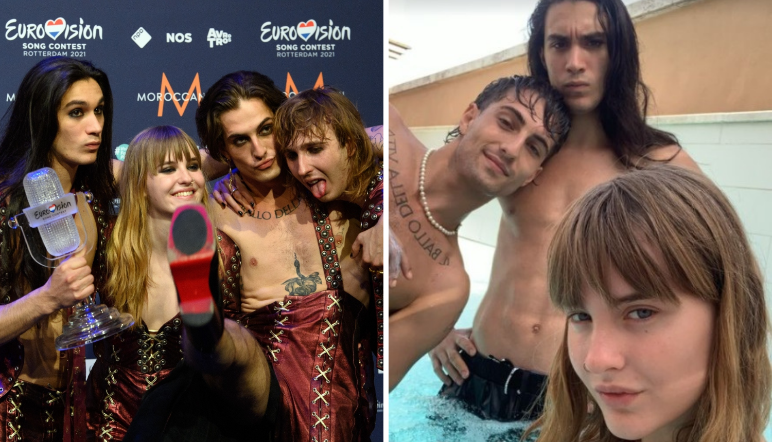 Maneskinovci objavili fotke na kojima se ližu, ljube i dodiruju: Ne prijavljujte nas jer smo seksi