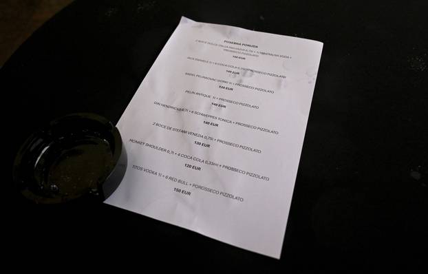 Zagreb: Pripreme ugostitelja u centru grada povodom Badnjaka