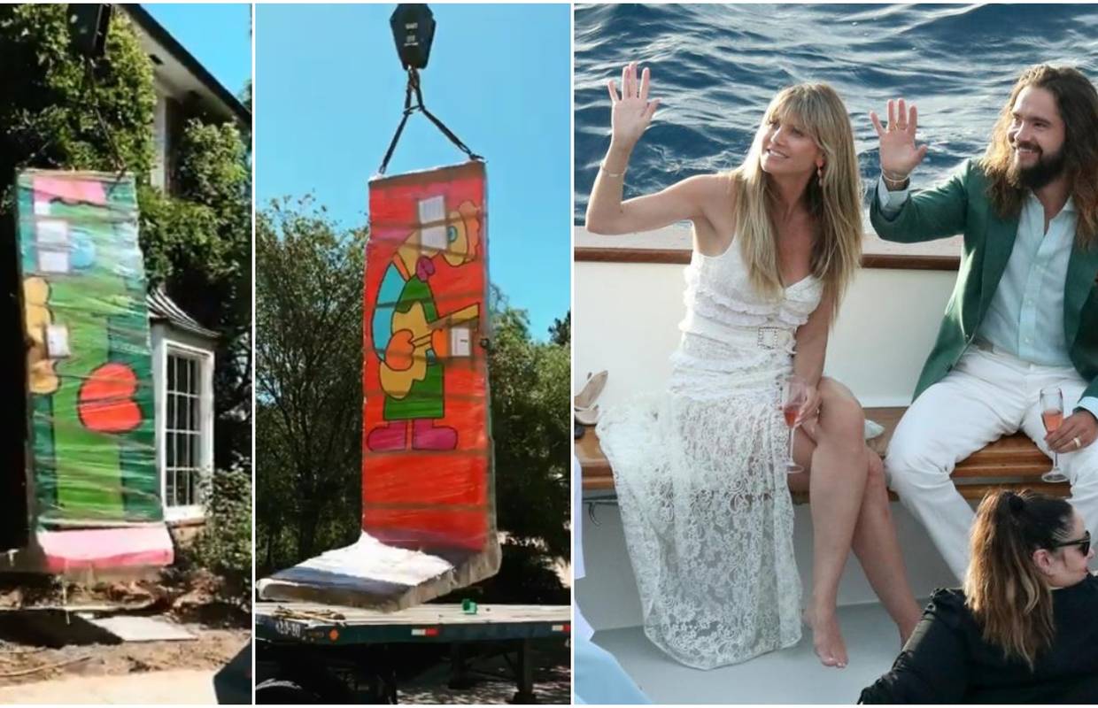 Heidi Klum na dar od supruga dobila komad Berlinskog zida