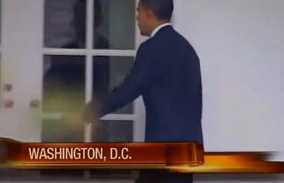 Obama nije javio da stiže kući pa naišao na zaključana vrata
