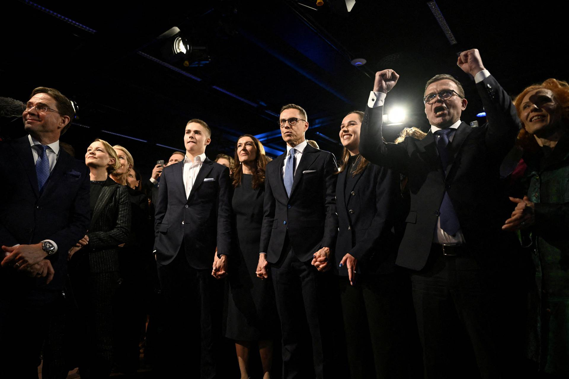 Election reception of NCP presidential candidate Alexander Stubb in Helsinki