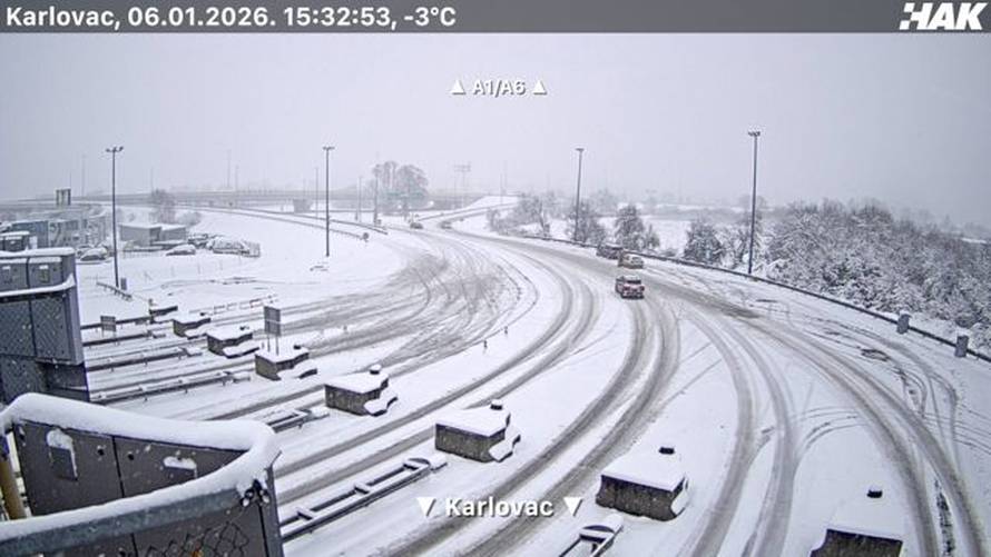 UŽIVO Zbog mećave i vjetra potpuno je zatvorena dionica autoceste A1! Oglasio se HAK