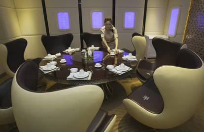 A380 tematski restoran pruža iskustvo leta bez turbulencija