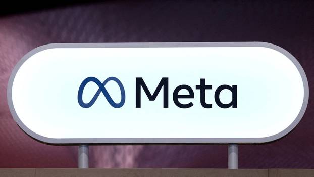 FILE PHOTO: The logo of Meta is seen in Paris, France