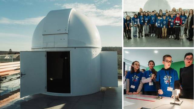 Naša škola ima planetarij i zvjezdarnicu, žele nam doći učenici iz cijele Hrvatske