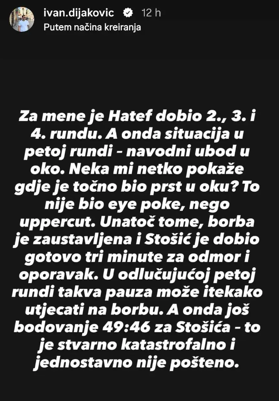 Hatefov menadžer žestoko je optužio FNC: Uništavate sport kad domaći borac mora slaviti