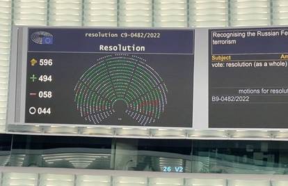 EU parlament Rusiju nazvao 'pokroviteljem terorizma'