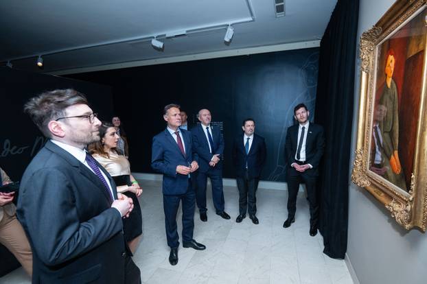 Zagreb: Svečno otvorena izložba "Od boemstva do vječnosti“, sa stotinjak umjetničkih djela iz mostarske galerije The Hub of Fine Art