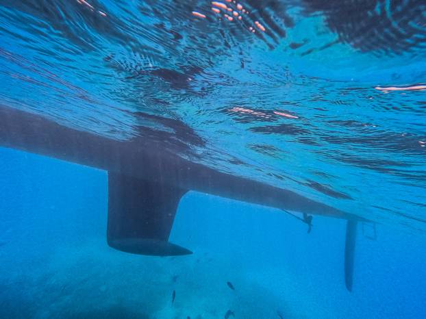 Uvala Pupnatska Luka na otoku Korčuli