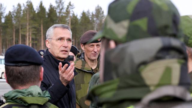 NATO Secretary General Stoltenberg visits Bardufoss