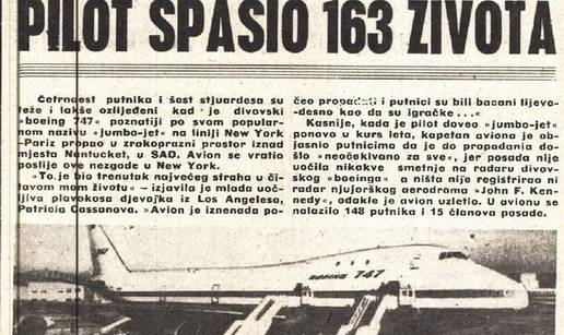 Pilot Boeinga spasio 163 života nakon propadanja aviona