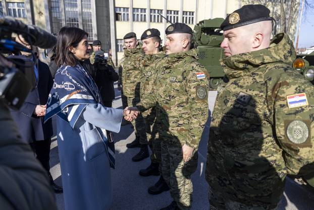 Našice: Svečana primopredaja prvih borbenih vozila Bradley