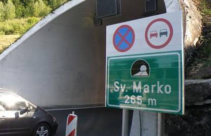 'Ukleti' tunel Sveti Marko: Vozač izletio s autoceste