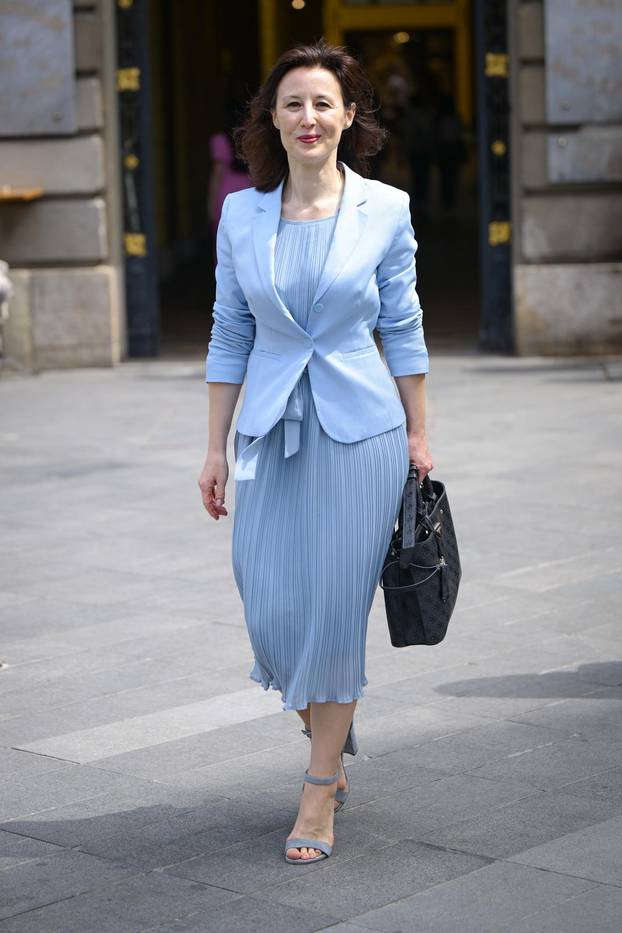 Dalija Orešković u šetnji centrom Zagreba