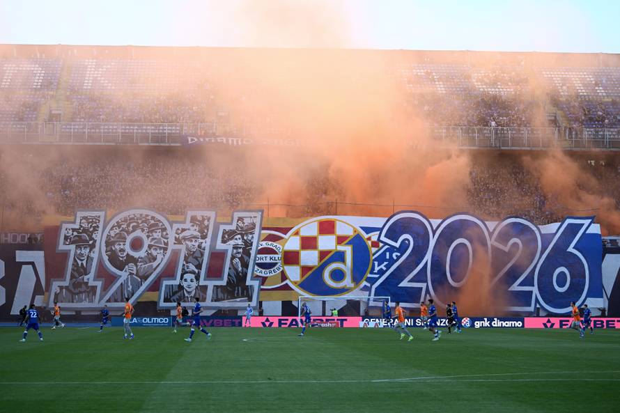 Zagreb: GNK Dinamo i NK Varaždin u utakmici 32. kola Prve HNL