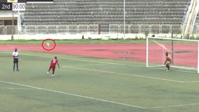 VIDEO Namještanje na nigerijski način: Golman nije branio, a igrač gađao korner zastavicu