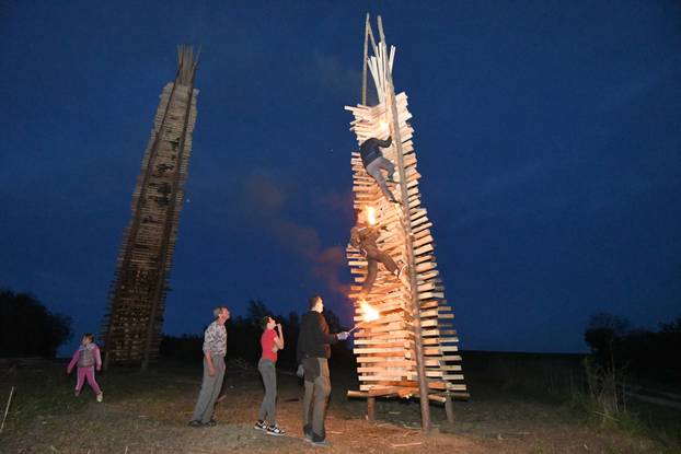 Popovec Kalnički: Paljenje najveće vuzmice u potkalničkim mjestima