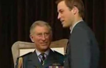 Princu Williamu otac dodijelio RAF-ova krila