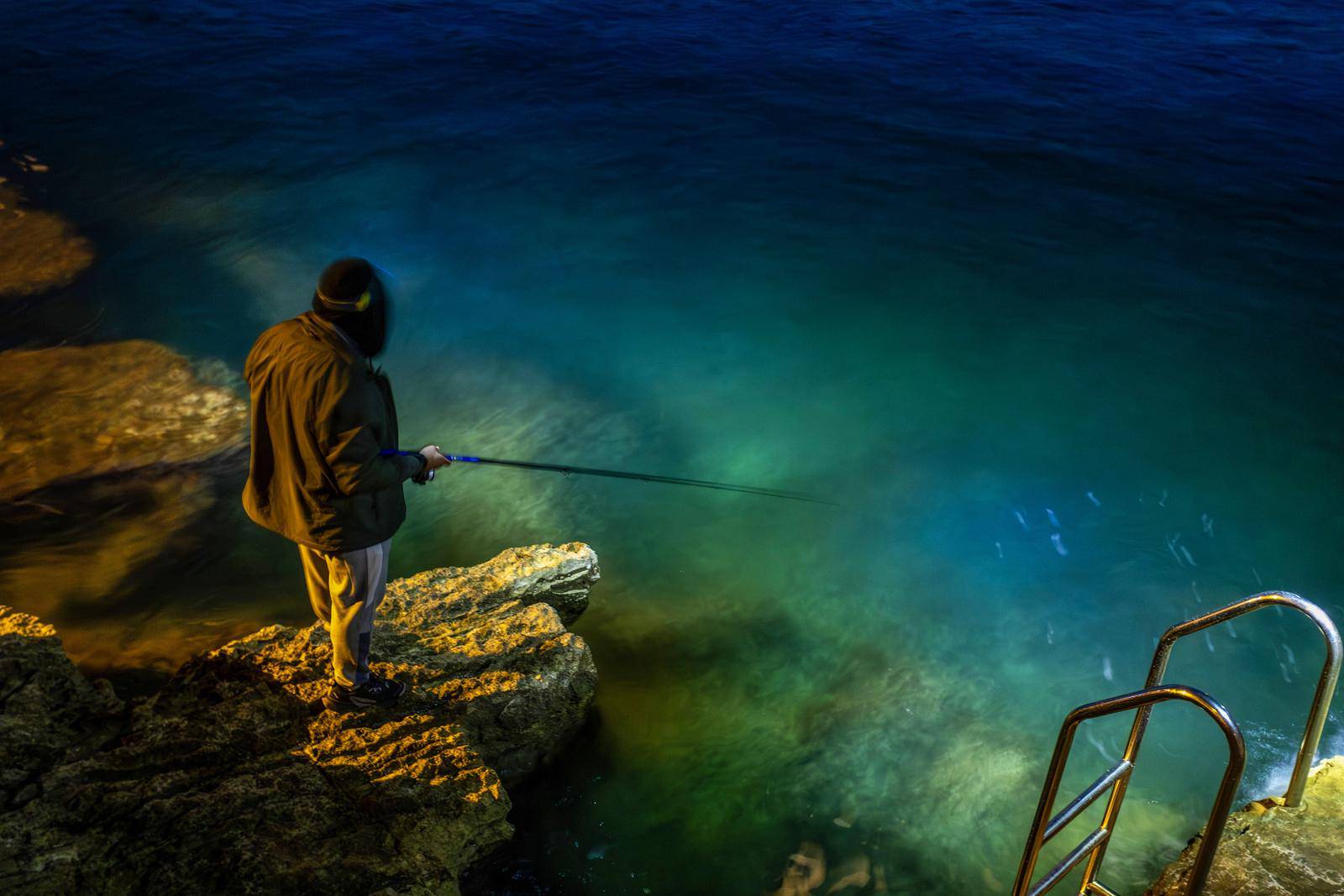 Pula: Noćni lov na lignje 