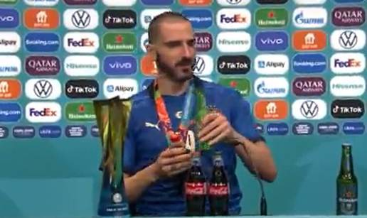 Bonucci se našalio s Ronaldom: Cola, Heineken? Sad pijem sve!