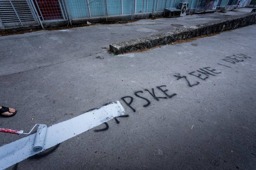 Sramotni grafit u Splitu