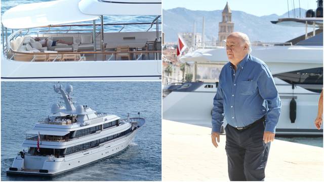 Vlasnik Zare odmara u Splitu: Drijemao na jahti pa prošetao