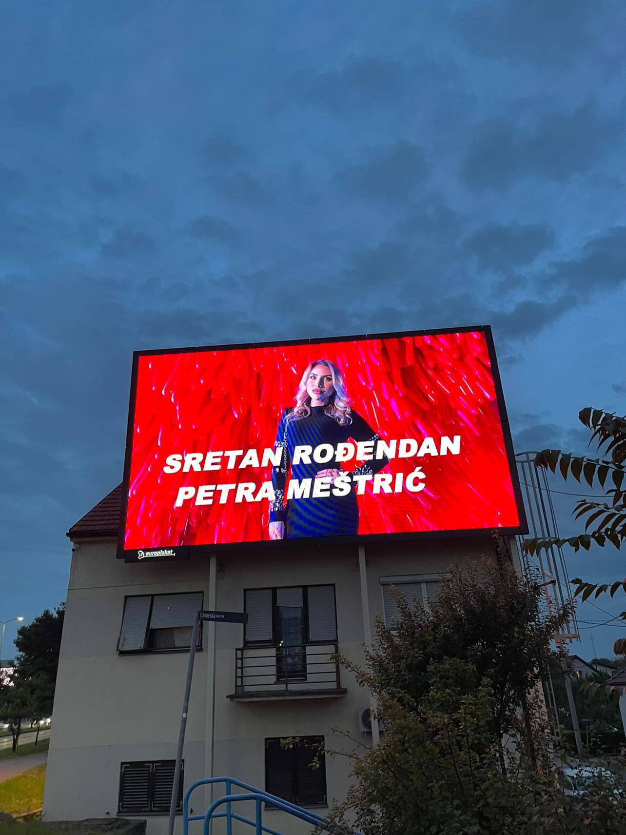 Liječnica Petra za 24sata o daru za rođendan: 'Billboard s mojim likom? To je iznenađenje života'