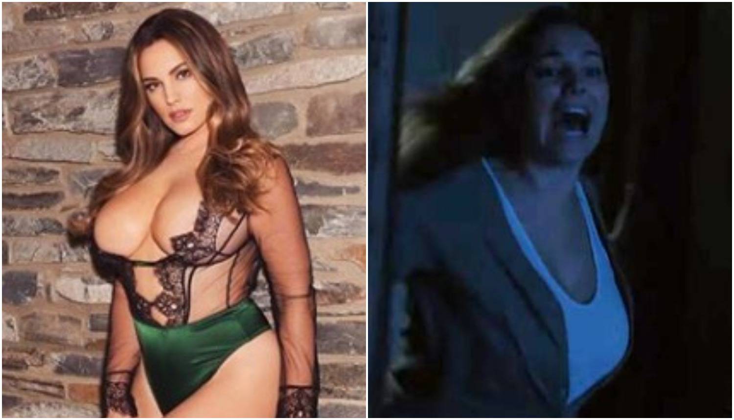 Kelly Brook vrišti u azijskom hororu i pokazuje bujne obline