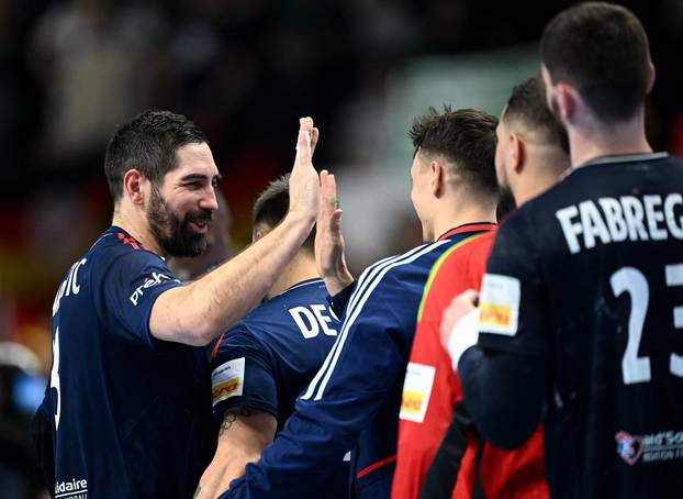 EHF 2024 Men's European Handball Championship - Preliminary Round - Group A - France v Germany
