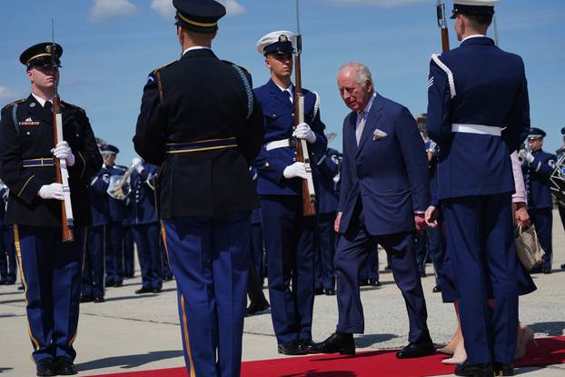 Britain's King Charles and Queen Camilla in the United States for state visit