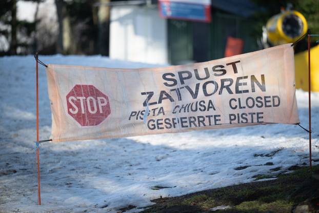 Zagreb: Sunčana nedjelja na Sljemenu 